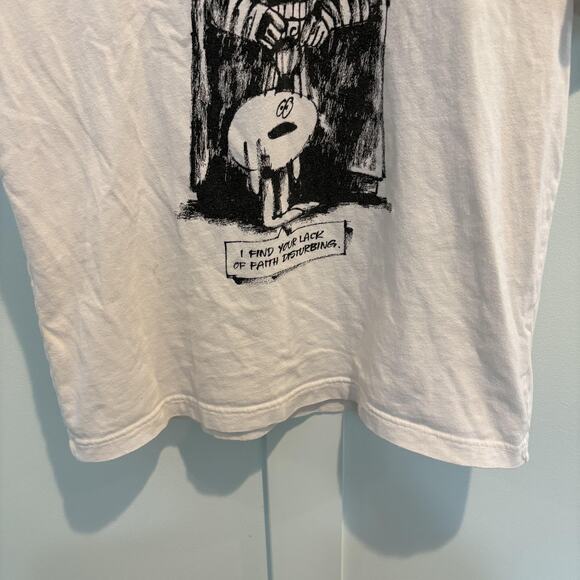 Star Wars Darth Vader Shirt Mens Medium White Uniqlo UT Graphic Quote Tee READ - Picture 5 of 13